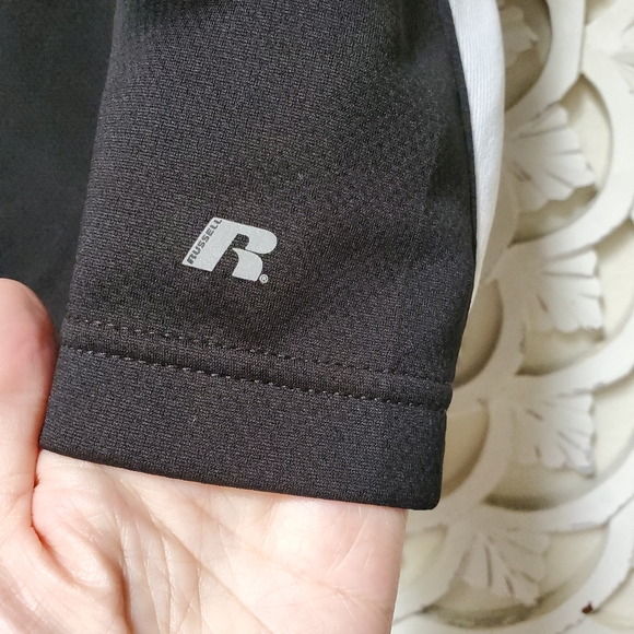 Mens Russell Gray & Black Dri-Power 360 Shorts Bundle of 2 Size XL - Picture 2 of 16